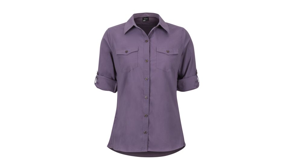 Marmot Annika Long Sleeve - Womens, Vintage Violet, Large, 56300-7196-L