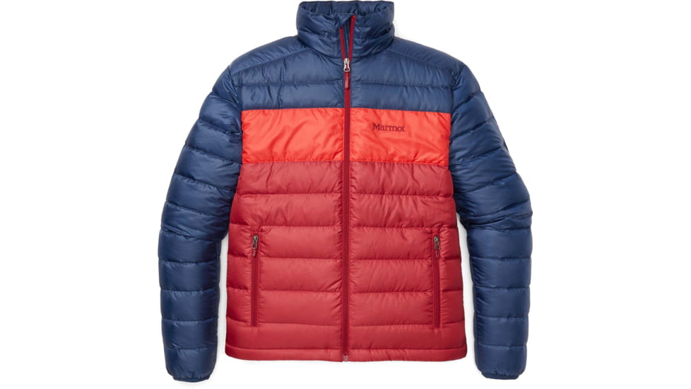 Marmot Ares Jacket - Men's, Arctic Navy/Victory Red, Medium, 71260-3160-M