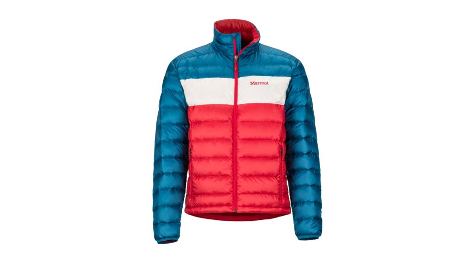Marmot Ares Jacket - Men's, Team Red/Moroccan Blue, Medium, 71260-7360-M