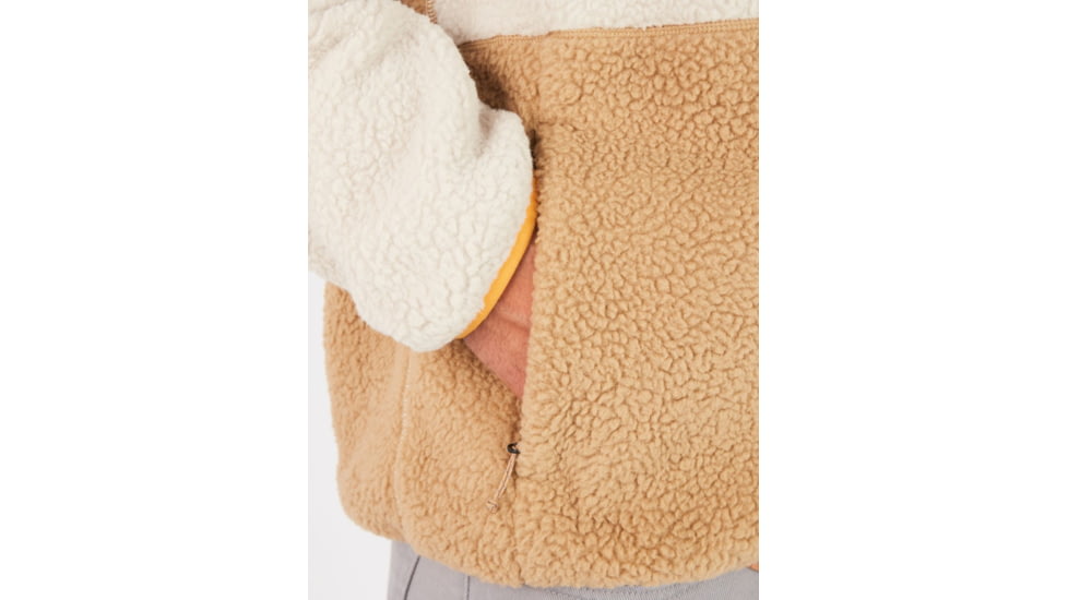 Marmot Aros Fleece Jacket - Mens, Shetland/Sandbar, 2XL, M13195-19687-XXL