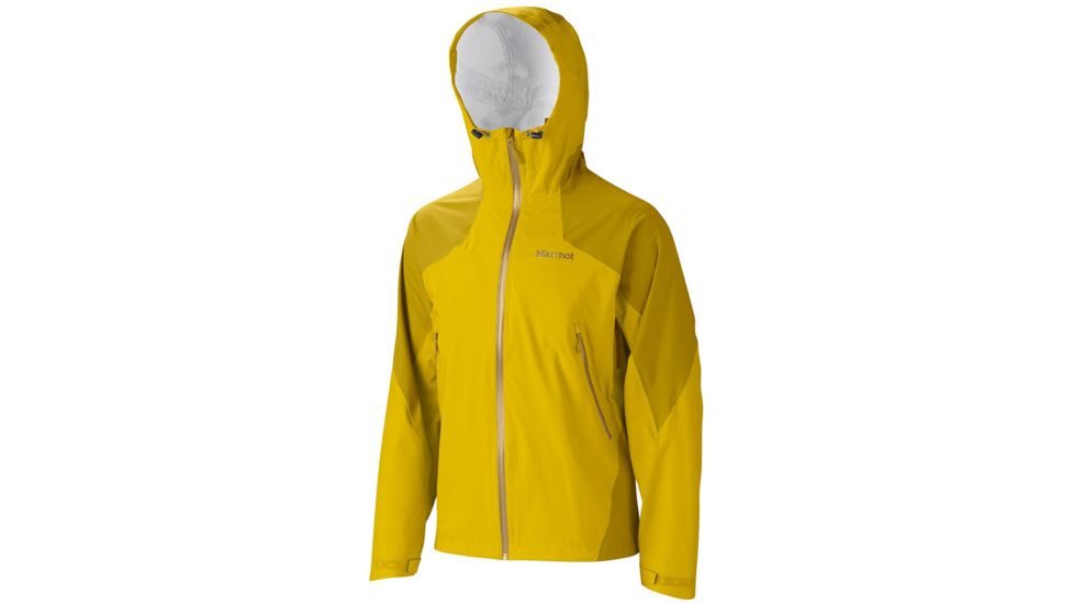 Marmot Artemis Jacket - Mens-Yellow Vapor/Green Mustard-Small