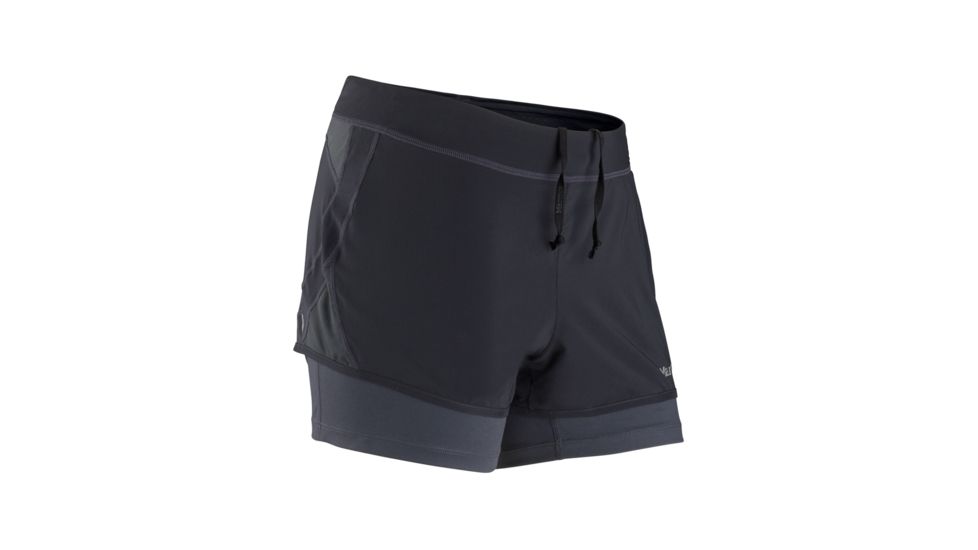 Marmot Ascend 2 in 1 Short - Women's-Black-X-Small
