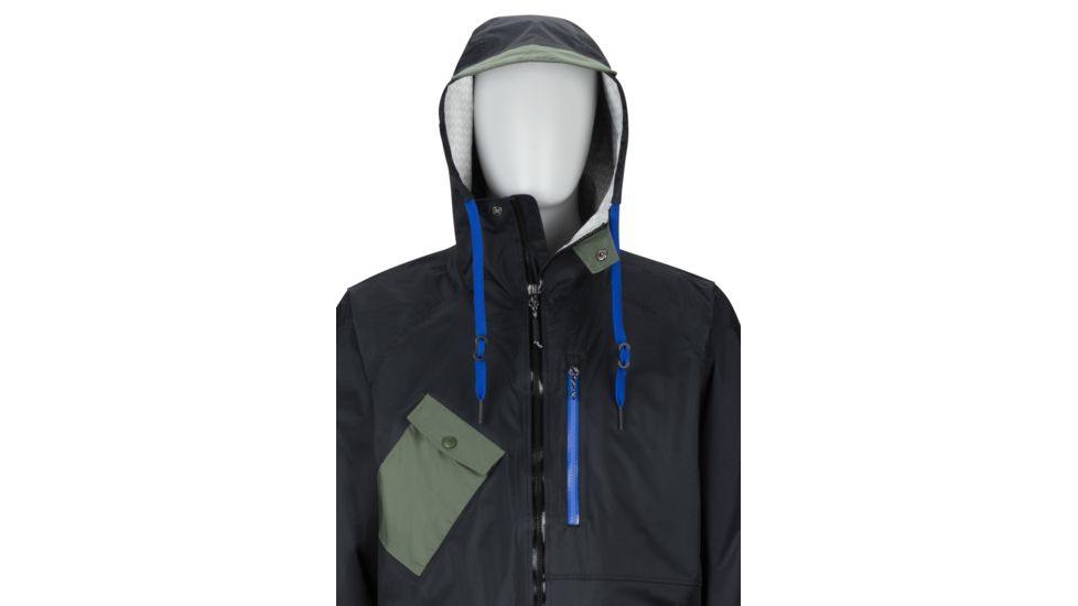 Marmot Ashbury PreCip Eco Jacket - Mens, Black/Crocodile, Medium, 31650-1516-M