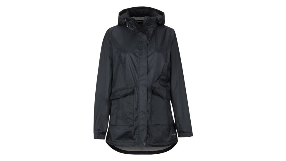 Marmot Ashbury PreCip Eco Jacket - Womens, Black, Large, 36600-001-L