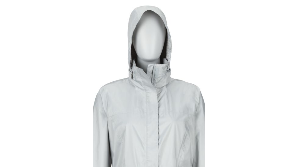 Marmot Ashbury PreCip Eco Jacket - Womens, Bright Steel, Large, 36600-1862-L