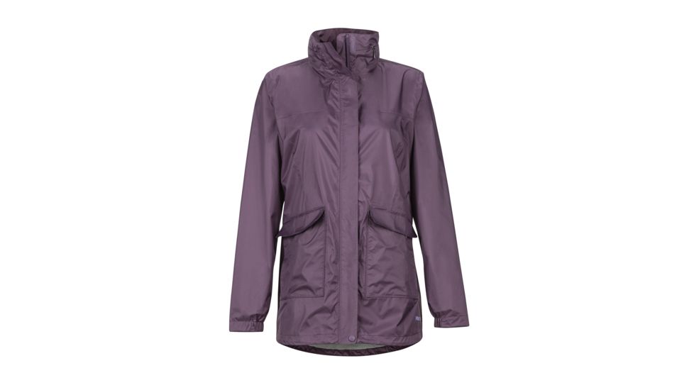Marmot Ashbury PreCip Eco Jacket - Womens, Vintage Violet, Extra Large, 36600-7196-XL