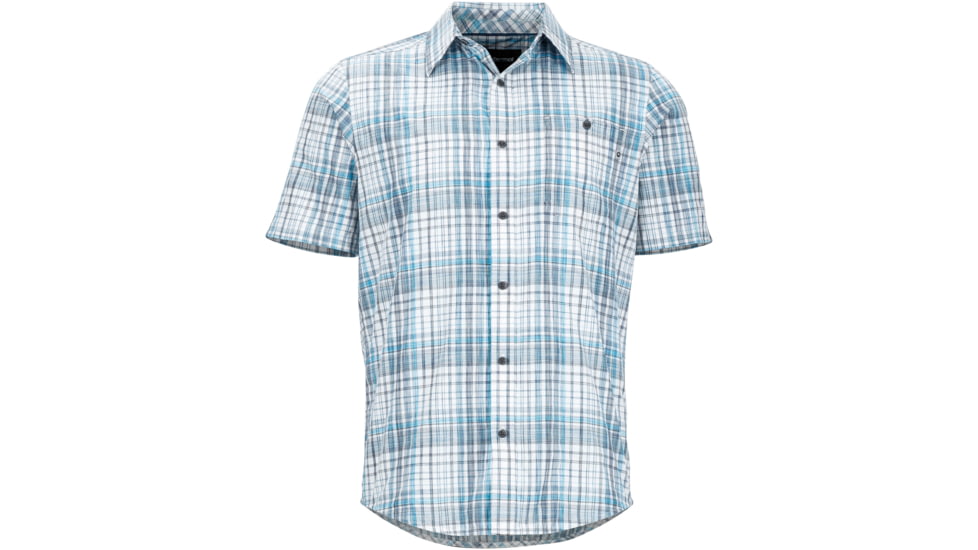 Marmot Asheboro Short Sleeve Shirt - Men's-Moroccan Blue-X-Large