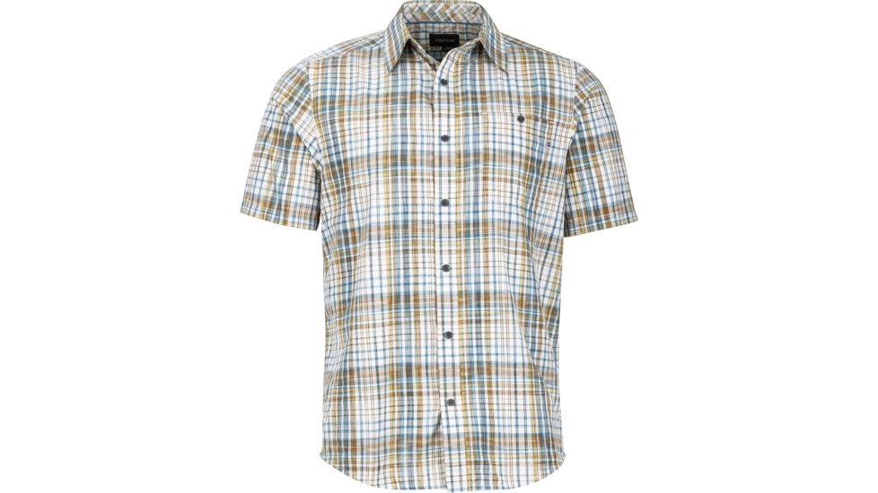 Marmot Asheboro Short Sleeve Shirt - Men's-Yellow Gold-Small