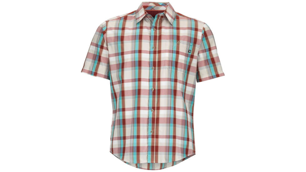 Asheboro Short Sleeve Shirt - Mens-Redstone-X-Large