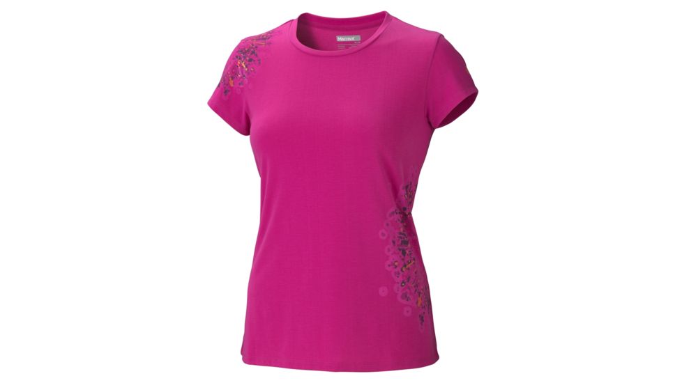 Marmot Astral Short Sleeve Tee - Women's-Lipstick-Small