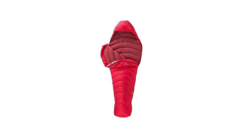 Marmot Atom 40 Sleeping Bag 850 Down-Team Red/Redstone-Regular-Left