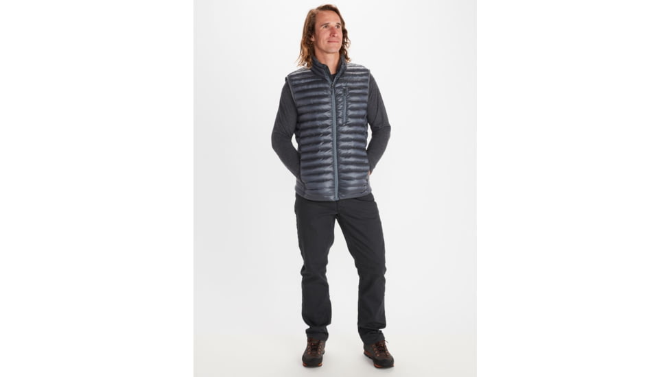 Marmot Avant Featherless Vest - Mens, Steel Onyx, Small, 74410-1515-S