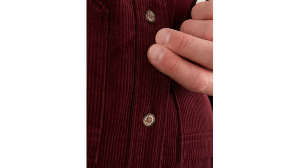 Marmot Aylesbury Corduroy Long Sleeve - Mens, Port Royal, Extra Large, M13263-6257-XL