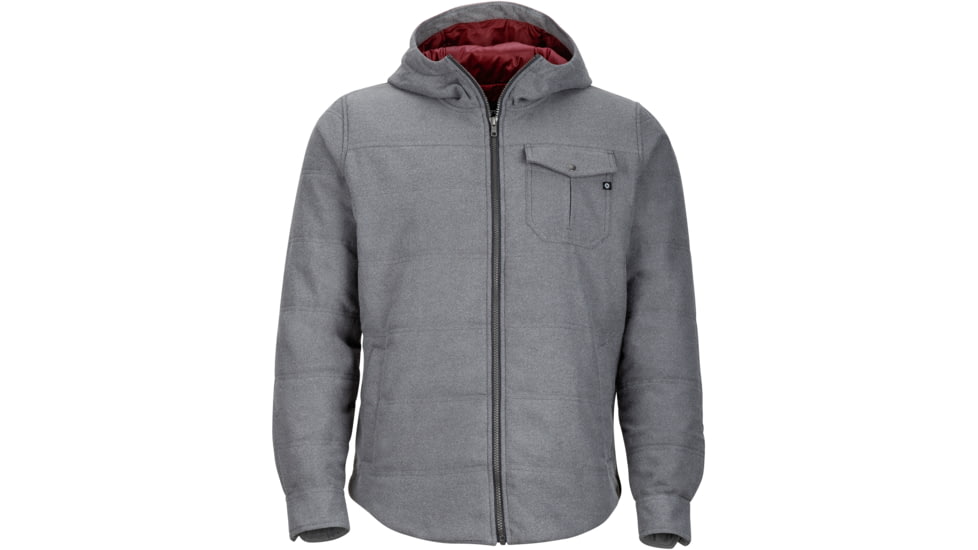 Marmot Banyons Insulated Hoody - Men's-Slate Grey Heather-X-Large