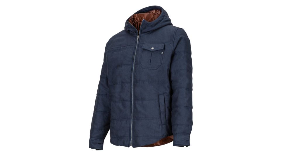 Marmot Banyons Insulated Hoody - Mens, Dark Indigo, S, 49450-2835-S
