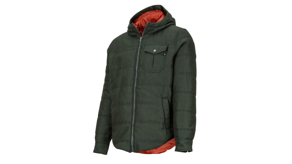 Marmot Banyons Insulated Hoody - Mens, Dark Spruce, Extra Large, 49450-4741-XL