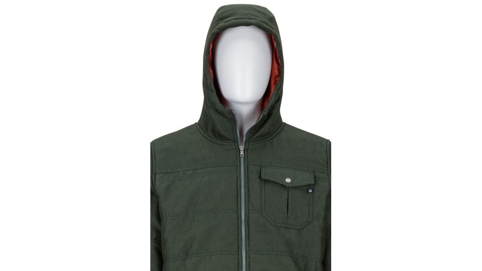 Marmot Banyons Insulated Hoody - Mens, Dark Spruce, Extra Large, 49450-4741-XL