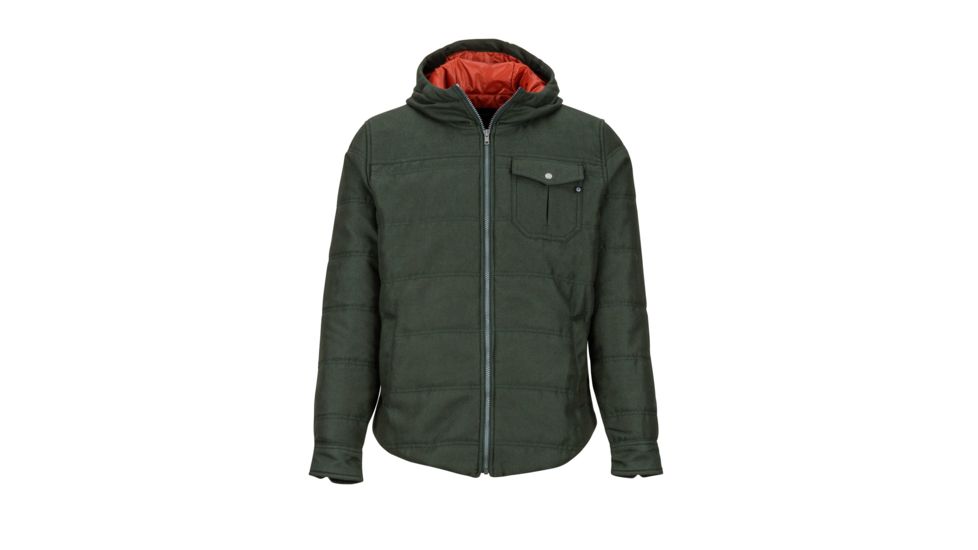 Marmot Banyons Insulated Hoody - Mens, Dark Spruce, Extra Large, 49450-4741-XL
