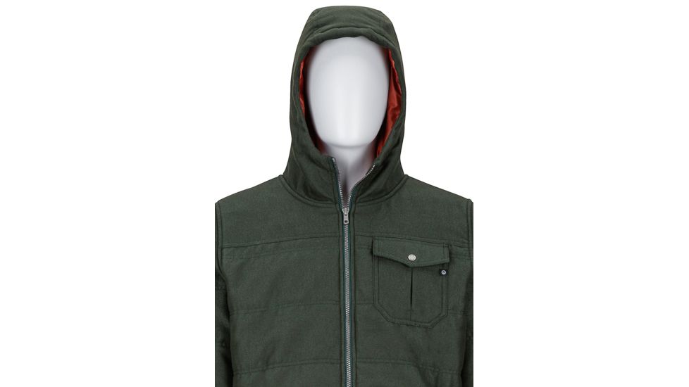 Marmot Banyons Insulated Hoody - Mens, Dark Spruce, Large, 49450-4741-L