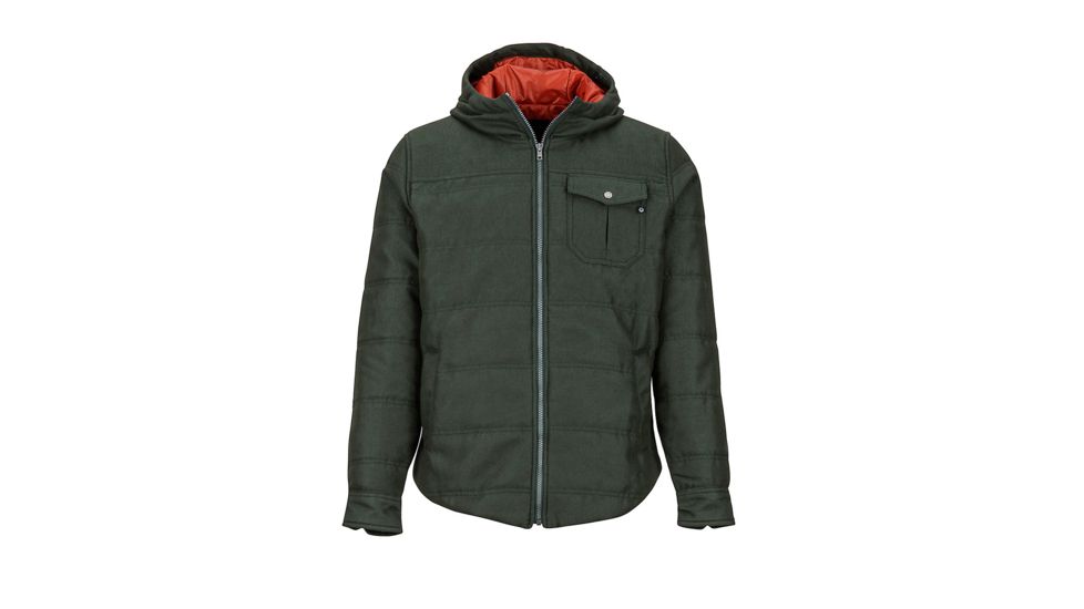 Marmot Banyons Insulated Hoody - Mens, Dark Spruce, Medium, 49450-4741-M