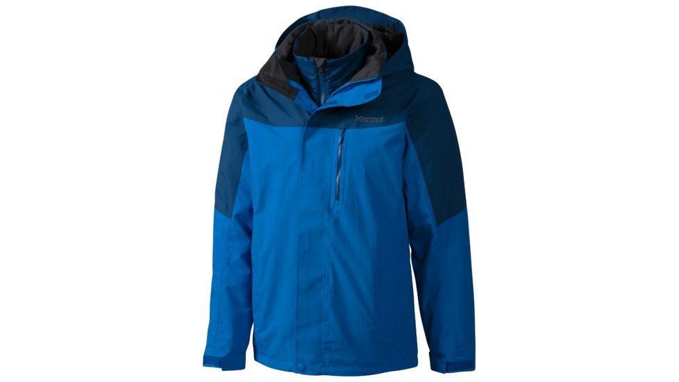 Marmot Bastione Component Jacket - Men's-Large-Cobalt Blue/Blue Night