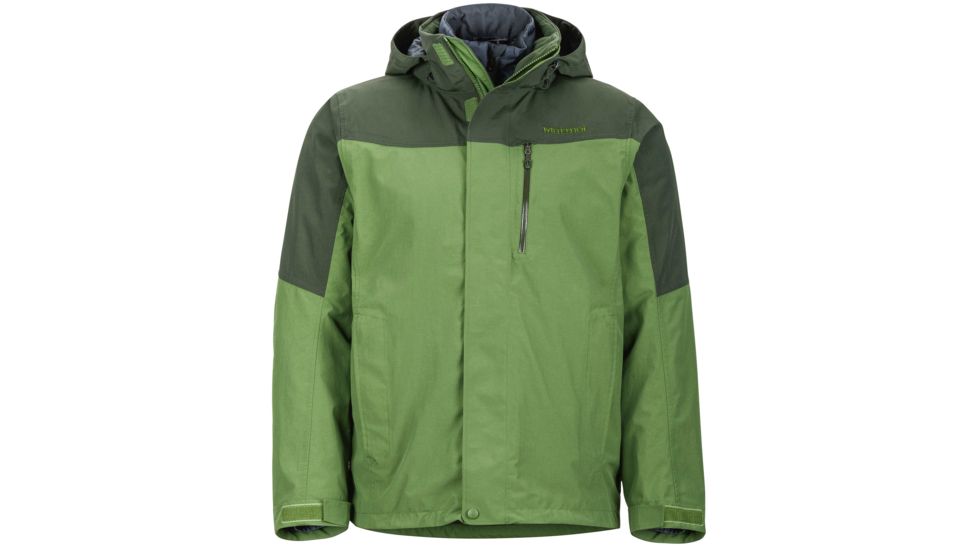 Marmot Bastione Component Jacket - Men's-Large-Alpine Green/Winter Pine