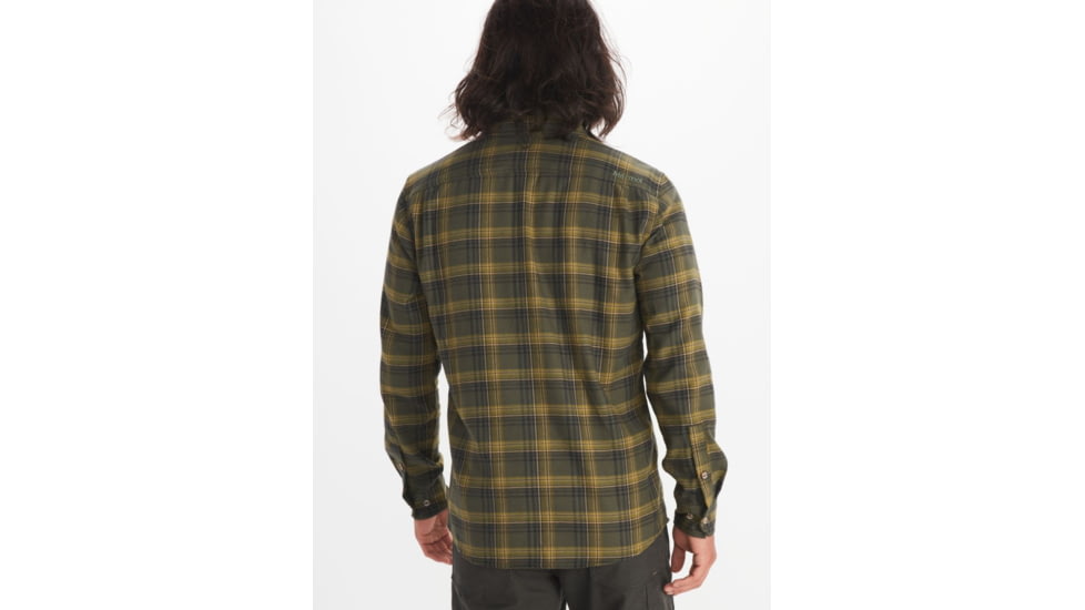 Marmot Bayview Midweight Flannel Long Sleeve - Mens, Nori, 2XL, M13556-4859-XXL