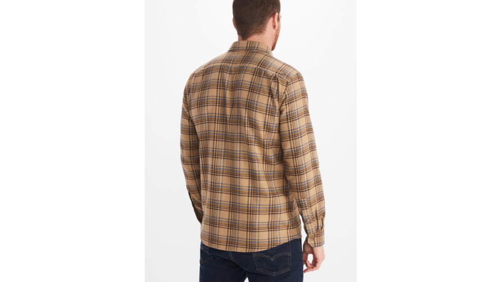 Marmot Bayview Midweight Flannel Long Sleeve - Mens, Shetland, 2XL, M13556-16310-XXL