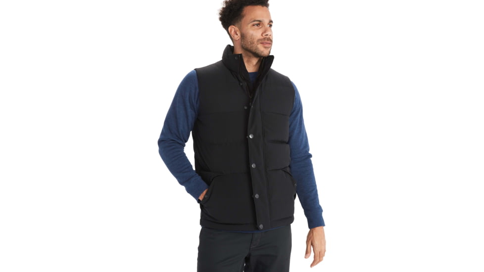 Marmot Bedford Vest - Mens, Black, Extra Large, M11759-001-XL