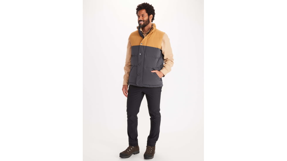 Marmot Bedford Vest - Mens, DarkSteel/Scotch, Small, M11759-16354-S