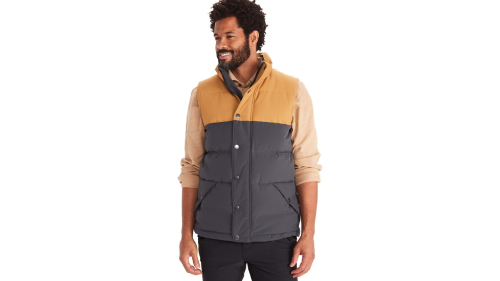 Marmot Bedford Vest - Mens, DarkSteel/Scotch, Small, M11759-16354-S