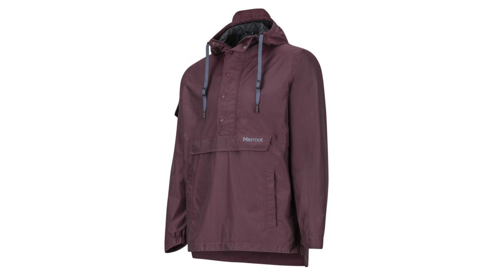 Marmot Bennu Anorak - Mens, Burgundy, Medium, 31620-6995-M