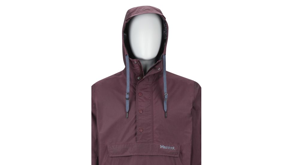 Marmot Bennu Anorak - Mens, Burgundy, Medium, 31620-6995-M