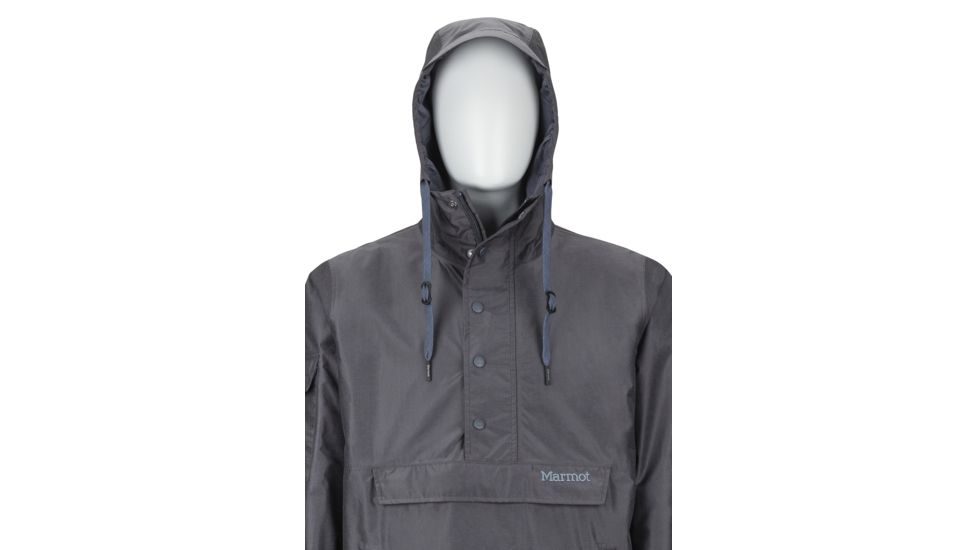 Marmot Bennu Anorak - Mens, Dark Steel, Small, 31620-1132-S