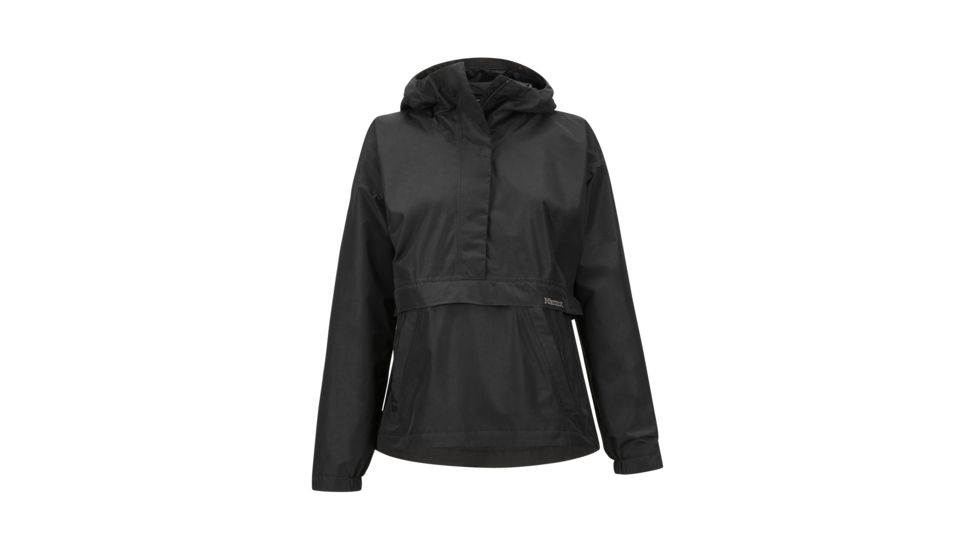 Marmot Bennu Anorak - Womens, Black, Extra Small, 36610-001-XS