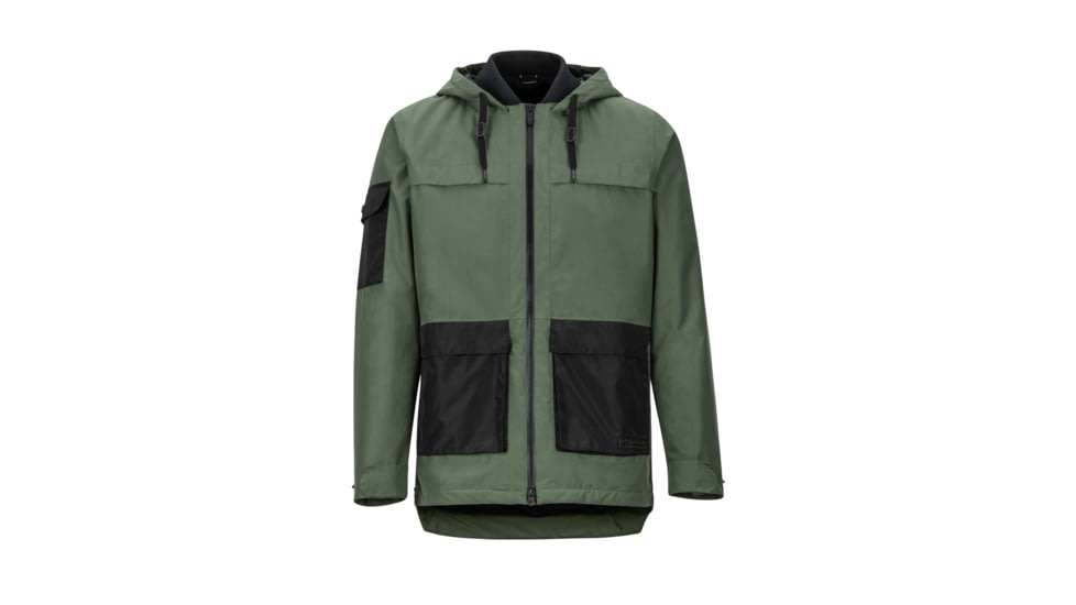 Marmot Bennu Parka - Mens, Crocodile/Black, Medium, 74880-4841-M