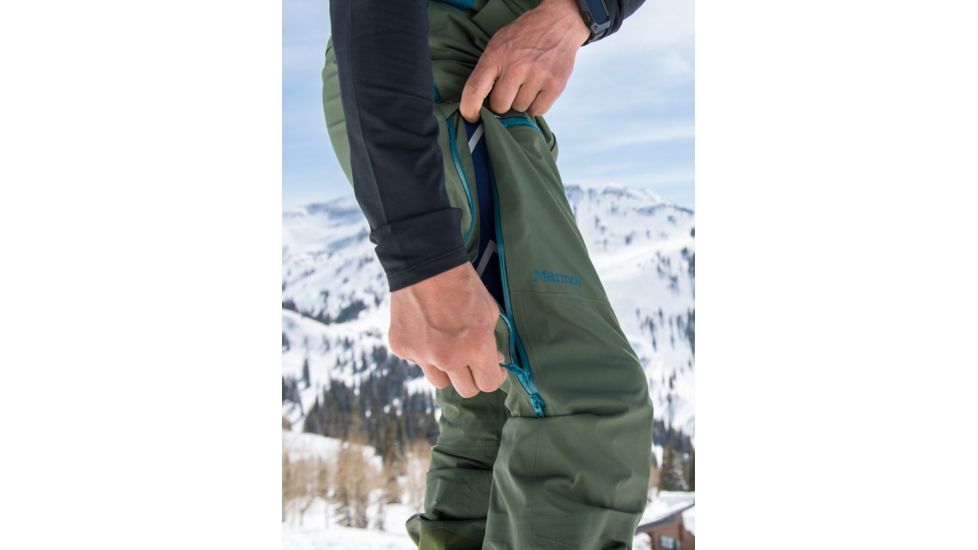 Marmot BL Pro Bib - Mens, Crocodile, Small, 74280-4764-S