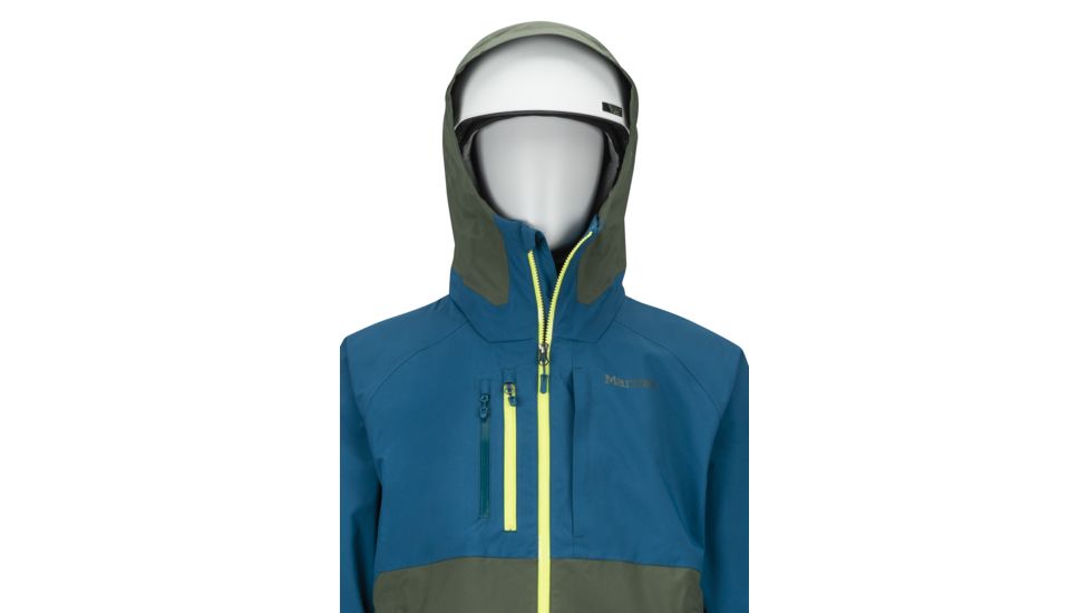 Marmot BL Pro Jacket - Mens, Crocodile/Moroccan Blue, Medium, 74270-C/MB-M-DEMO