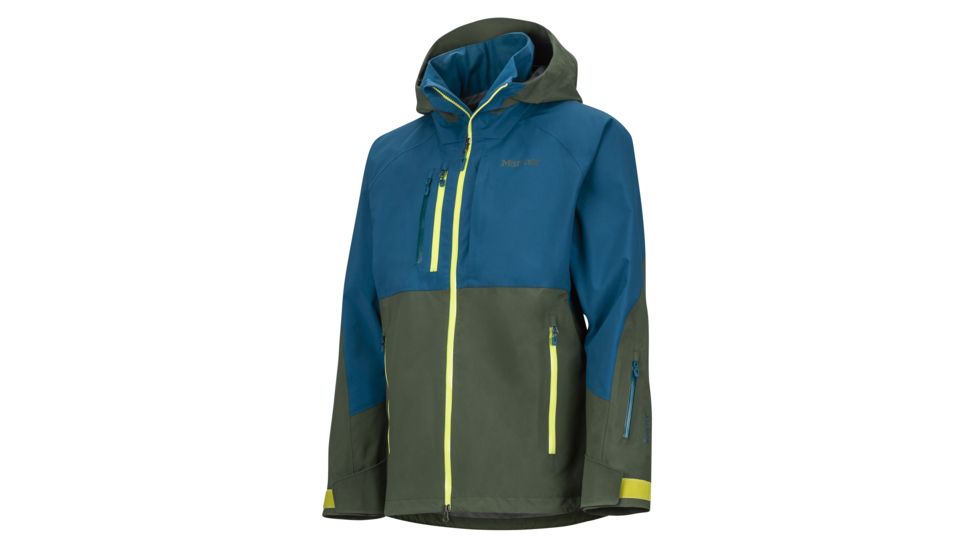 Marmot BL Pro Jacket - Mens, Crocodile/Moroccan Blue, Medium, 74270-C/MB-M-DEMO