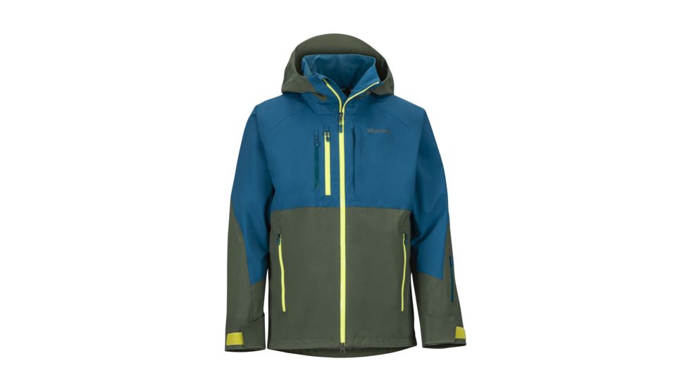 Marmot BL Pro Jacket - Mens, Crocodile/Moroccan Blue, Medium, 74270-C/MB-M-DEMO