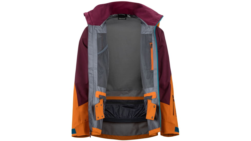 Marmot BL Pro Jacket - Mens, Hawaiian Sunset/Fig, Small, 74270-9452-HS/F-S