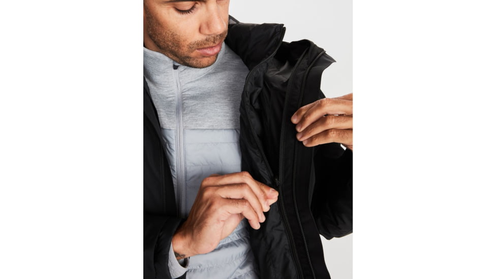 Marmot Bleeker Component Jacket - Mens, Black, Large, 14080-001-L