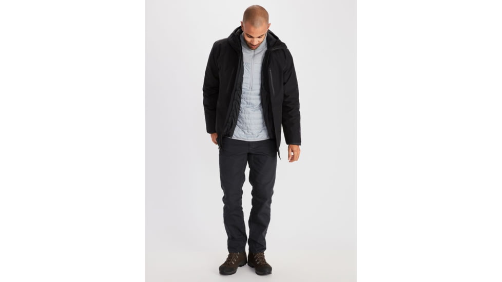 Marmot Bleeker Component Jacket - Mens, Black, Large, 14080-001-L
