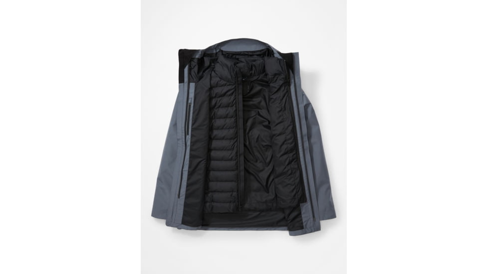 Marmot Bleeker Component Jacket - Mens, Steel Onyx, Medium, 14080-1515-M