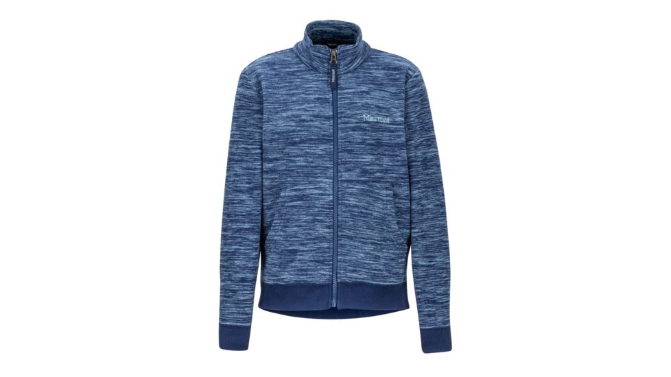 Marmot Boys Couloir Fleece Jacket - Kids, Arctic Navy Heather, Medium, 74520-ArcNavyHeat-M-DEMO