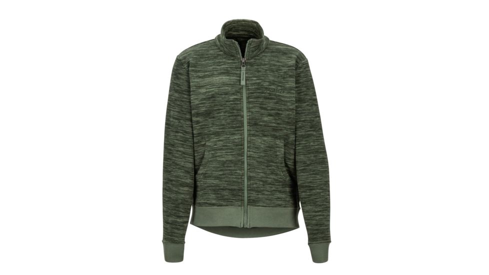 Marmot Boys Couloir Fleece Jacket - Kids, Crocodile Heather, Medium, 74520-CrocoHeather-M-DEMO