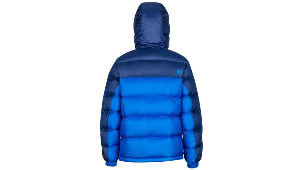 Marmot Boys Guides Down Hoody, True Blue/Arctic Navy, XXL, 73700-3964-XXL