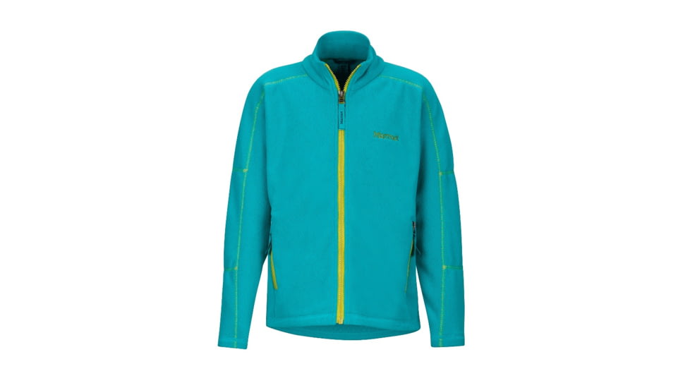 Marmot Boys Lassen Fleece, Deep Jade, M, 83880-4663-Deep Jade-M
