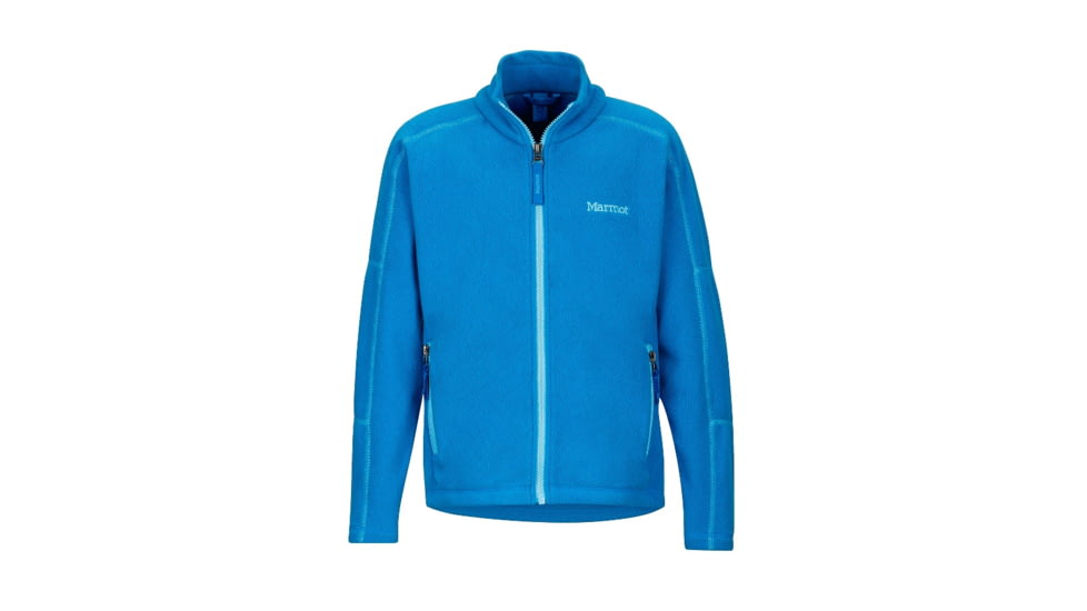 Marmot Boys Lassen Fleece, Mykonos Blue, S, 83880-3833-S
