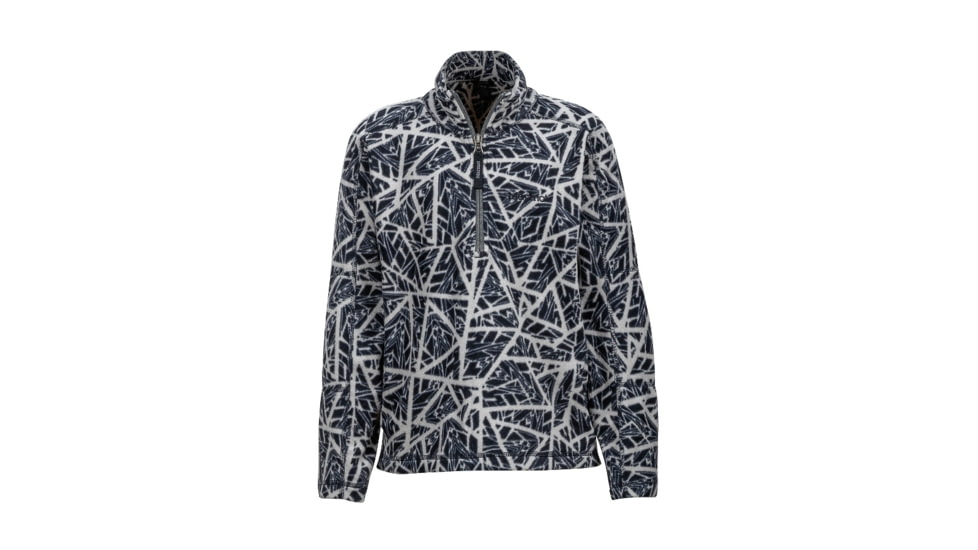 Marmot Boys Rocklin 1/2 Zip, Black Shred, S, 83960-8504-Black Shred-S